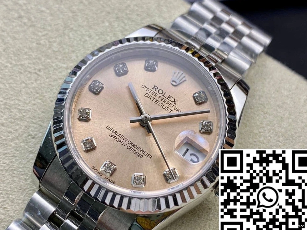 31MM Datejust Rolex Diamond-set EW Dial Factory 0331